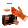 Ambo Chen Extra Thick Diamond Pattern Wear-Resistant Nitrile Auto Repair Gloves