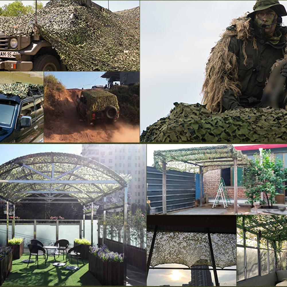 2 * 3 M 210D Oxford Camouflage Net Camo For Camping Armed Forces Photography Hunting