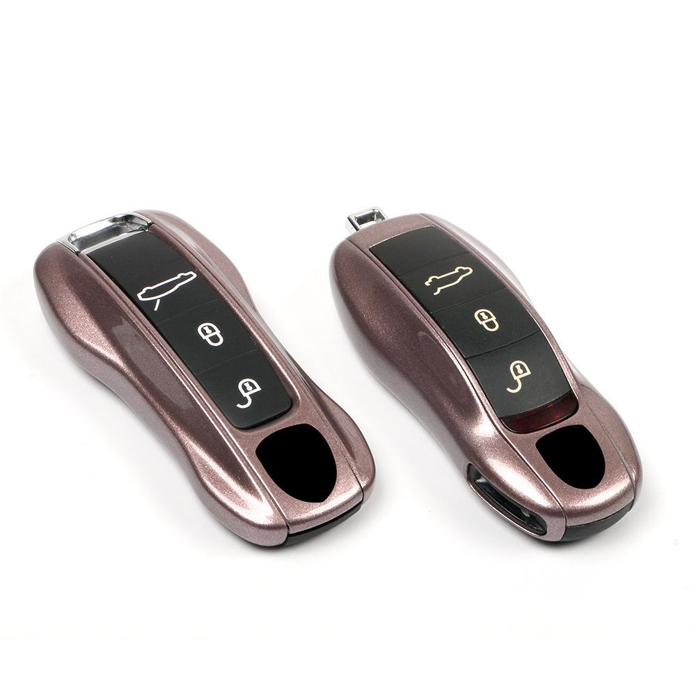 Porsche Ice Pink Car Key Shell for Macan, 718, Panamera, Taycan, 911, Cayenne