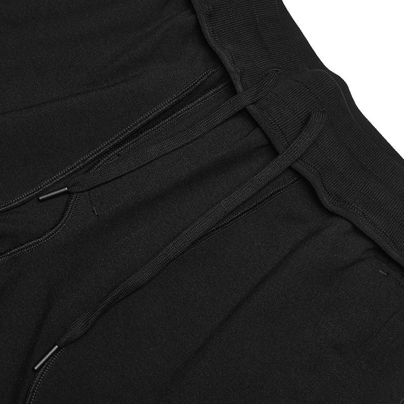 FILA Simple Comfortable Knitted Straight Leg Casual Pants Men bottoms Black F11M518605FBK