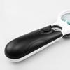 Chuda 3LED Reading Magnifier with 4 Color Options, Model 6902AB, 45X Dual Lens, 75MM