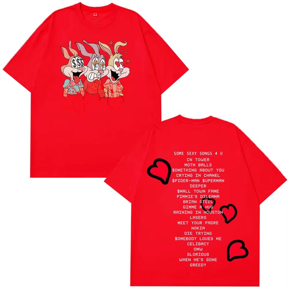 

Rapper PARTYNEXTDOOR & Drake Some Sexy Songs 4 U SSS4U 2025 Vintage T-Shirt Men s Women Tee Cotton Oversized Aesthetics T Shirt 4XL