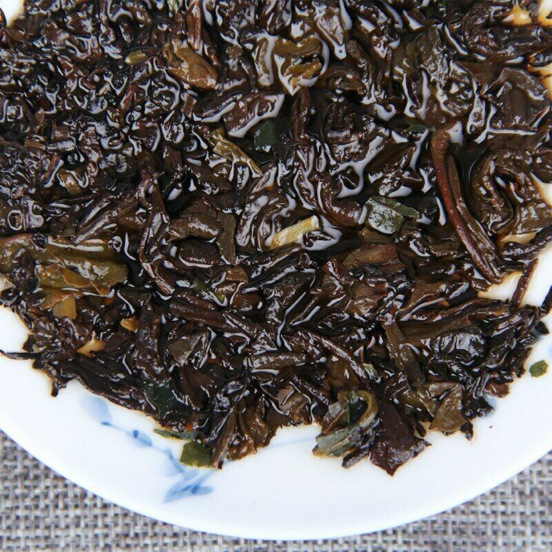 Top arroz glutinoso aroma Shu Puerh té Mini Tuocha maduro Puer té 500g bolsa blanca