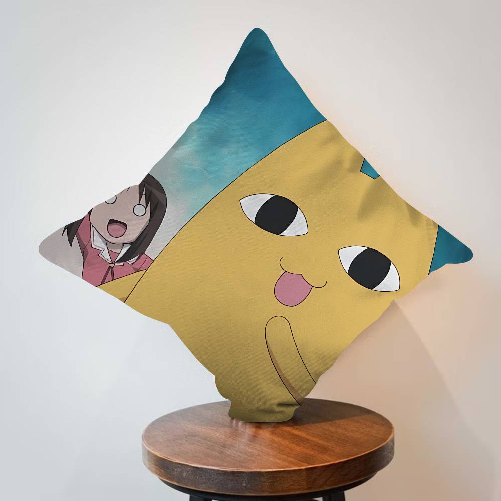 Azumanga Daioh Cushion Cover Inches Farmhouse Decor Home Throw Pillow Covers for Couch Decorations