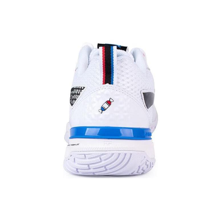 New LiNing Blade Pro Cushioned Slip Resistant Abrasion Resistant Low Top Badminton Shoes Unisex White AYAT005-1