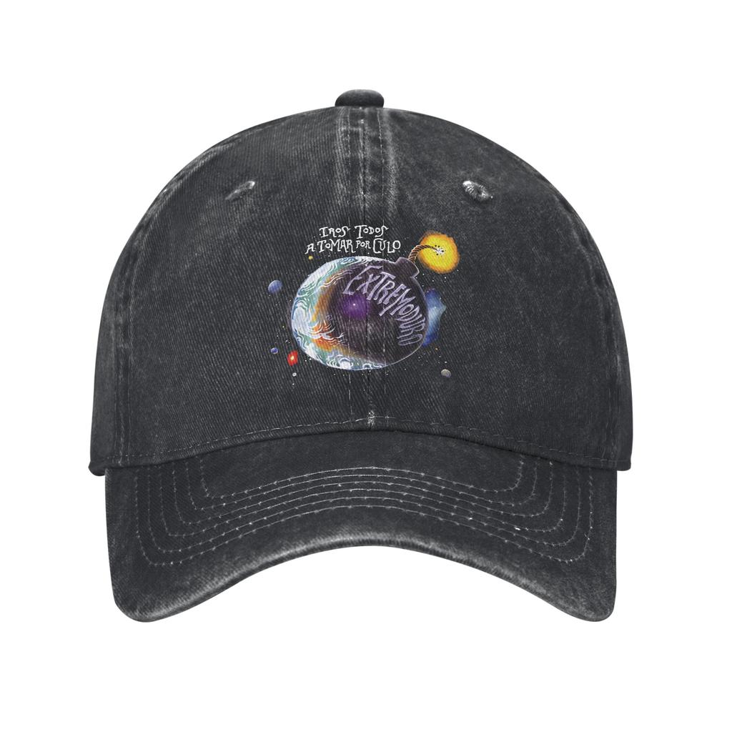 Whales Sun Extremoduro Band Robe Baseball Caps Casual Distressed Cotton Headwear Unisex Outdoor Running Golf Adjustable Caps Hat