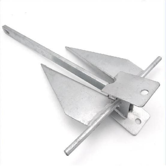 SSTT Boat Hot Dipped Galvanized Danforth Marine Ship Galvanized Danforth Anchor 10Kg/22LB