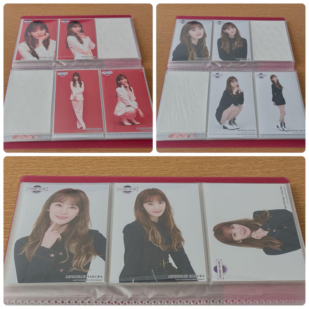 

[USED] IZ*ONE Izwan Miyawaki Sakura Raw Photo Complete