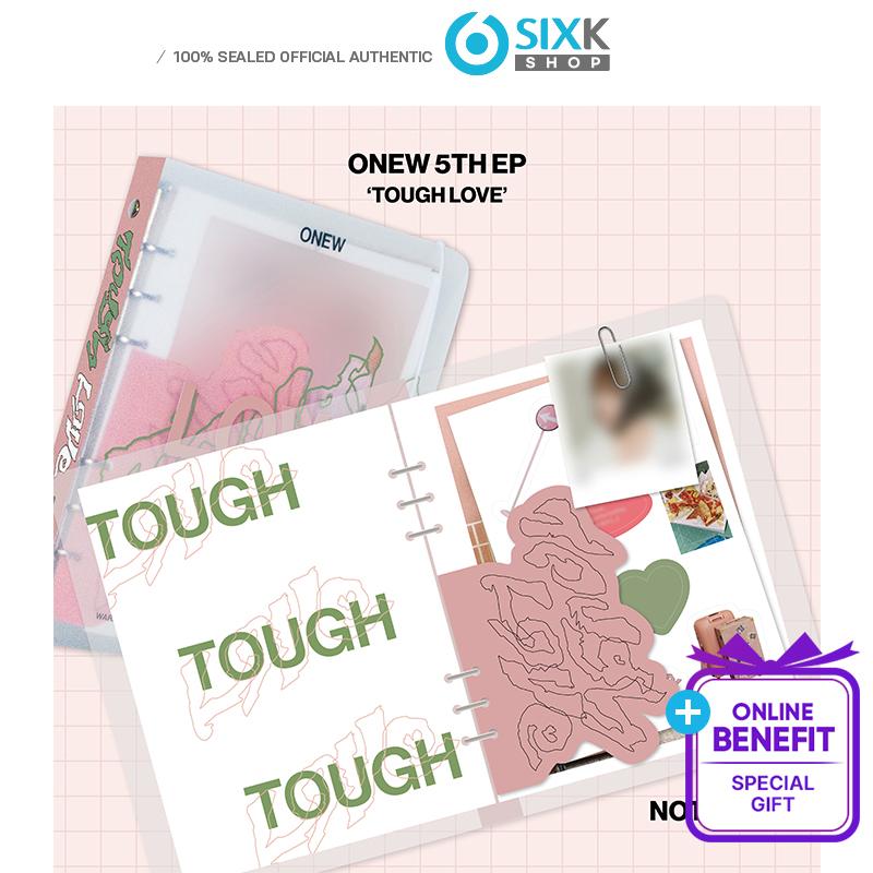 [Предзаказ] Onew(SHINee) Мини-альбом Vol.5 [TOUGH LOVE] NOTE Вер.. (Онлайн-преимущество)