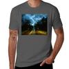 Dark Rainy Road Tshirt T Shirt Unisex 100 Cotton Luxury Brand Tshirt