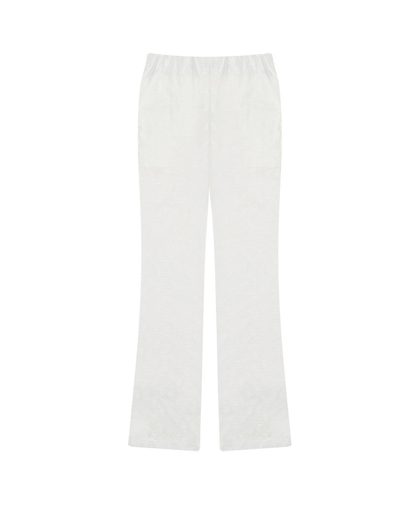 LARTIGENT L17 Lace Pants(White)