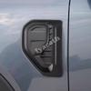 For Ford Ranger  2024 2 ABS carbonfiber external Fender Side Air Vent Outlet Cover Trim Leaf flakes Sticker Car accessories