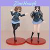 Anime K On Hirasawa Yui Akiyama Mio Modell PVC Figur mit Displayständer für Sammler