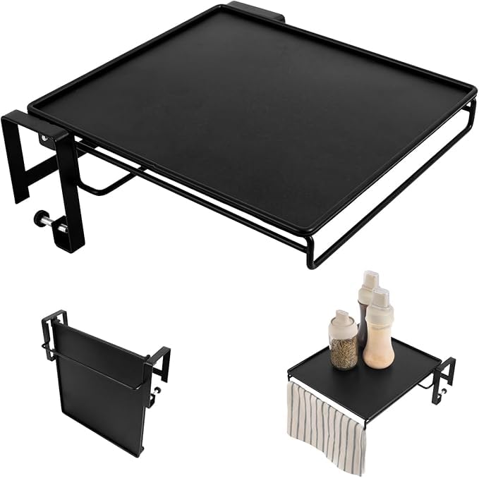 

Складное кухонное полотенце 28 x 25 x 11 Черная столешница, Вешалка, Компактный дизайн, см,