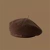 Autumn Winter New Sweet Cool Light Luxury Woolen Hats Fashion British Artist Style Retro Versatile Berets Caps for Women