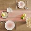 American Style Festival Dining Table Cover Solid Color Tablecloth Boho Table Runner  Christmas