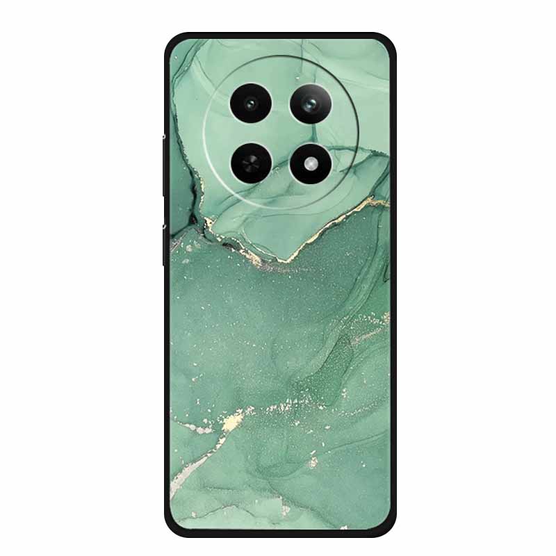 Case For Realme 13 Plus Marble TPU Soft Silicone Back Cover For Realme 13+ Cases Protective Mica Painted Colorful Bumper Capa