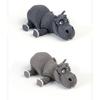 Creative Design Simulation Hippopotamus Model toy Cute Style 3D Printing Home Ornament  Gift Giving