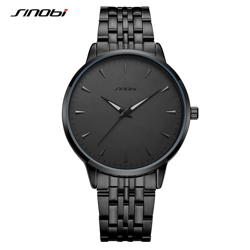 Sinobi Men s Versatile Quartz Steel Band Watch 9823