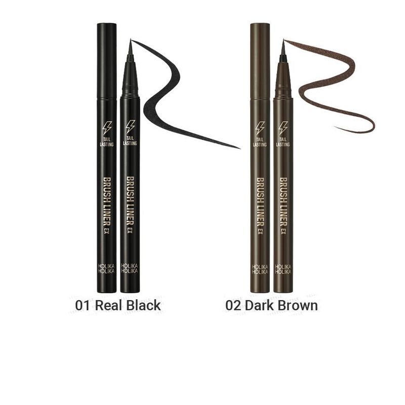 HOLIKA HOLIKA - Tail Lasting Brush Liner EX - 2 Colors