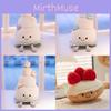 Birthday Cake Plush Toy Rainbow Cake Design Soft Stuffed Doll Gift For Girls