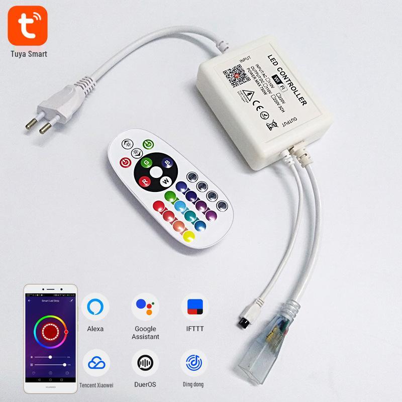 Tuya Smart WiFi RGB LED Light Strip Controller (110V/220V)