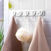 Camellia Adhesive Plastic U-Shaped Hooks