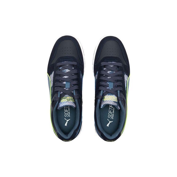 Puma Rbd Game Leather Casual Low-Top Sneakers Unisex Sneakers Blue White 386374-02