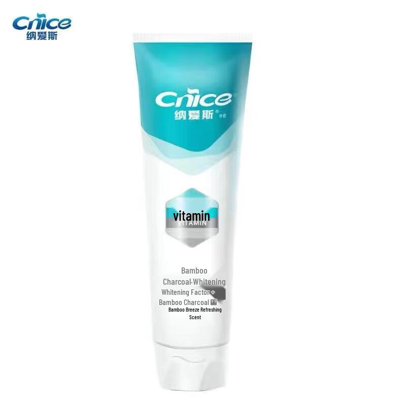 Nice Bamboo Charcoal Whitening Toothpaste Value Pack