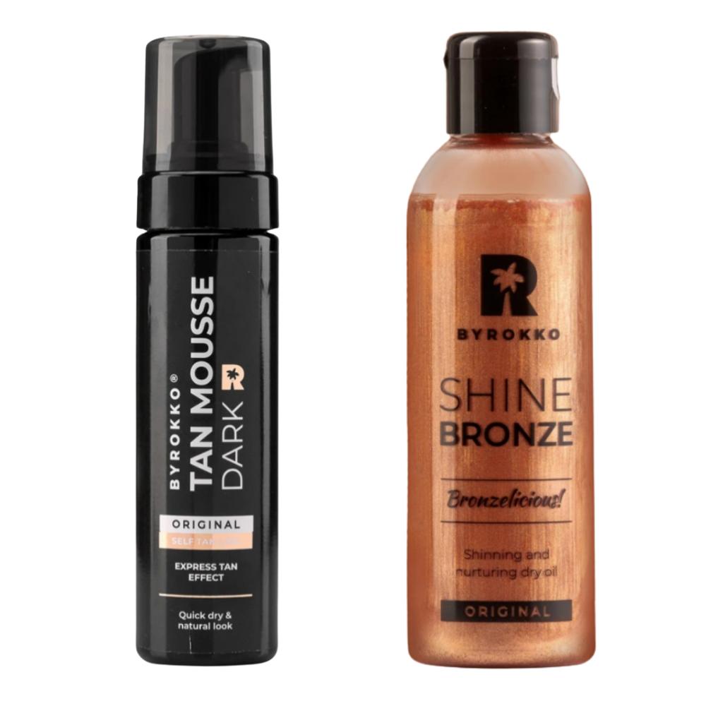 Byrokko Shine Bronze + Self-Tanning Mousse