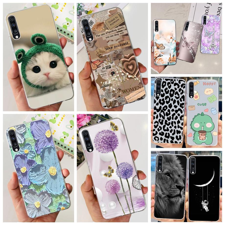 For Galaxy A50 A50s A30s Samsung Phone Case Back Cover For Fundas Samsung A50s A 50 A505F Coque Bumper Soft Clear TPU Silicone