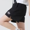 Adidas Originals Training Knit Fashion Casual Breathable Sports Shorts Women Shorts Black JN1682