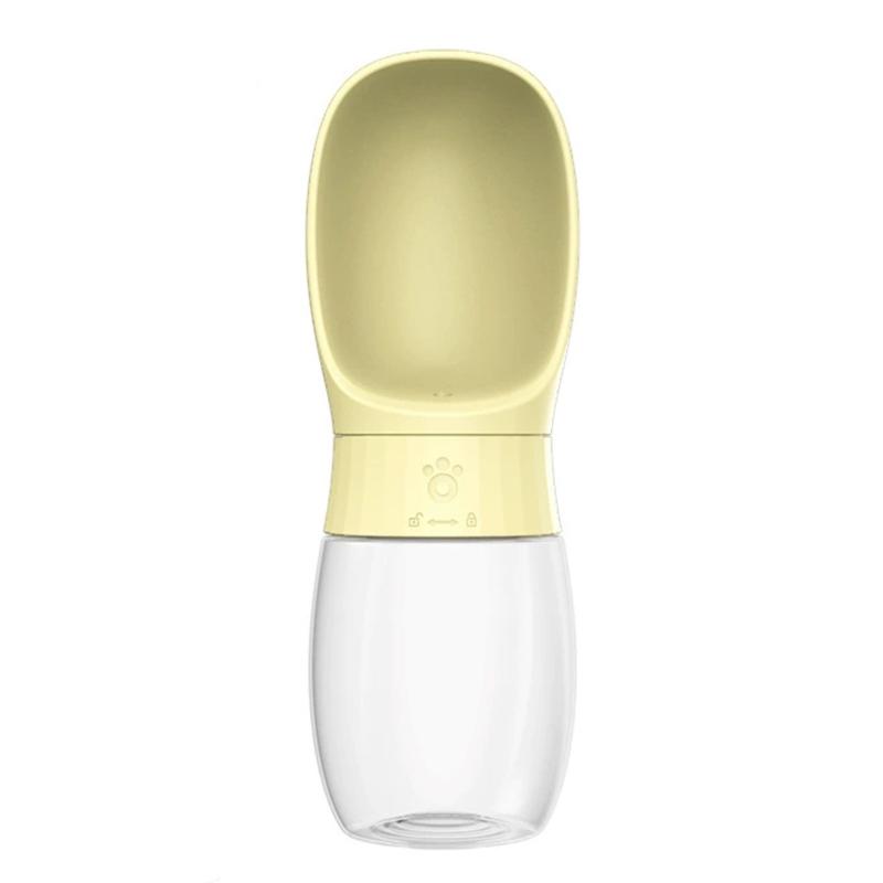 Portable Dog Water Bottle Leak Proof Non-Spill 100ml Pet Drinking Cup for Small Medium Dogs Outdoor Hiking Travel