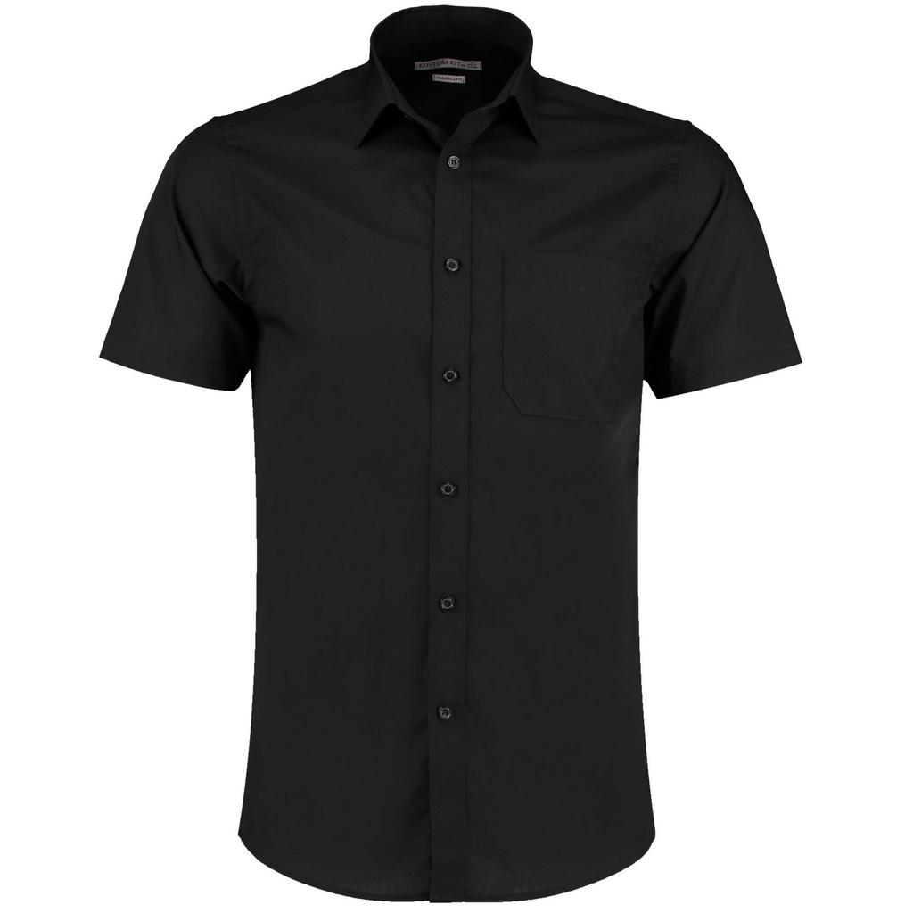 Kustom Kit Womens/Ladies Poplin Classic Short-Sleeved Shirt