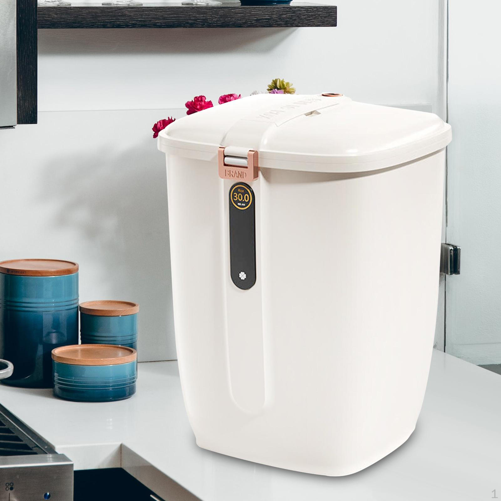 

Контейнер для зерновой муки, ящик для зерна, герметичное ведро-дозатор For 15KG