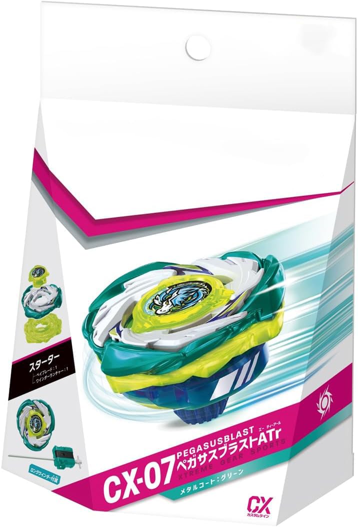 

Beyblade X Starter Pegasus Blast ATr CX-07 [Authentic]