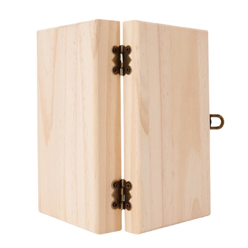 Functional Wood Essential Oil Container Natural Wood Essences Organizers with 25Bottles Holder Slot for Beauty Salon