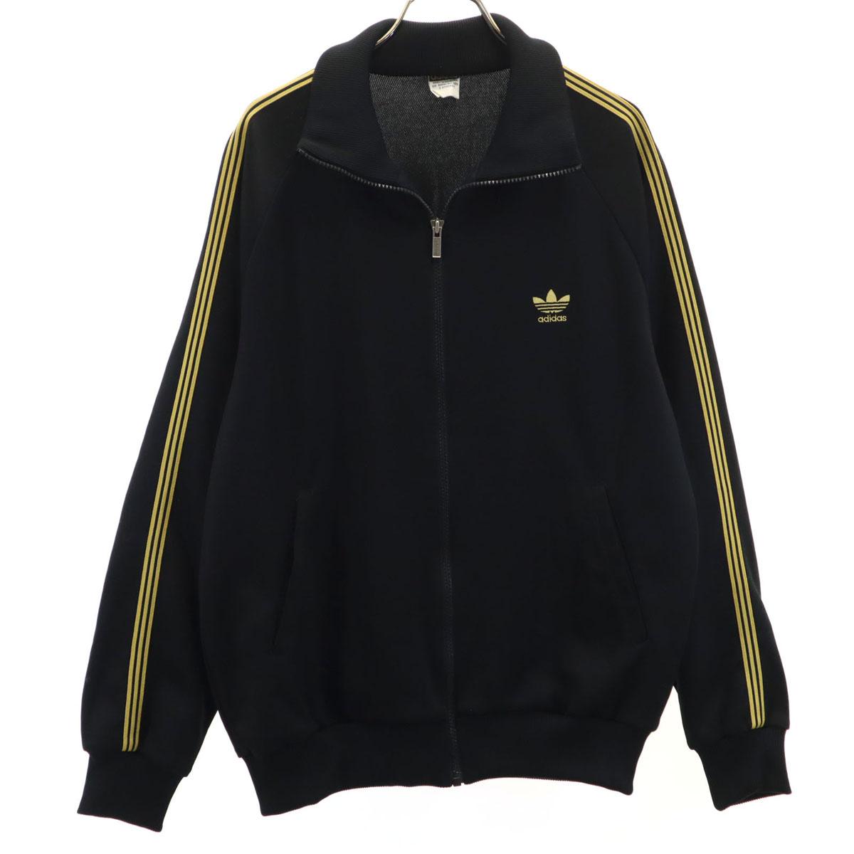 

adidas 70s West German Tag Vintage Track jacket O black Descente jersey Men s Used