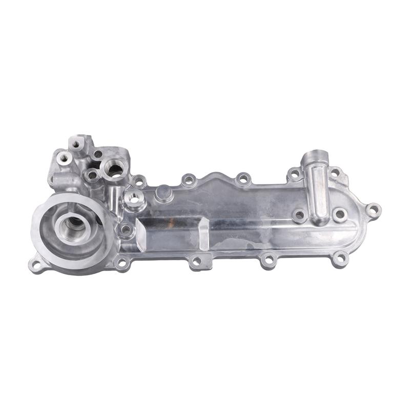 A16P-Excavator Engine Parts Oil Radiator Side Cover 15721-17012 Fits For Toyota 1HZ Engine