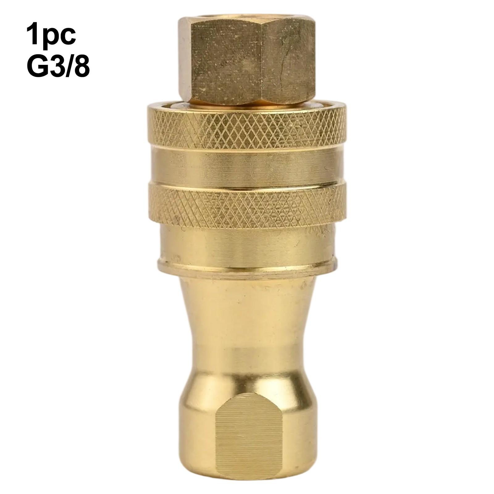 BSPT Hydraulic Quick Disconnect Coupling with Secure Locking Mechanism