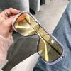New Big Frame Sunglasses Versatile Sun Glasses Internet Celebrity Male and Female Large Glasses Driving Sunglasses Trend