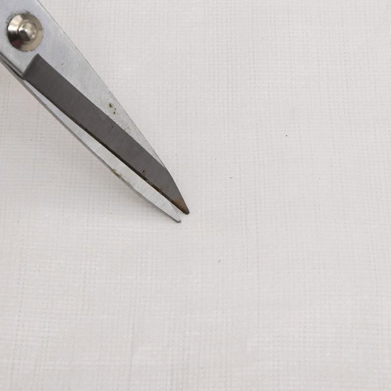 Telo Ombrellone Bianco e Resistente ai Raggi UV Materiale PE Spesso Telo Impermeabile Tende da Esterno Teli per Cortili Campeggio Tessuto per Protezione Solare