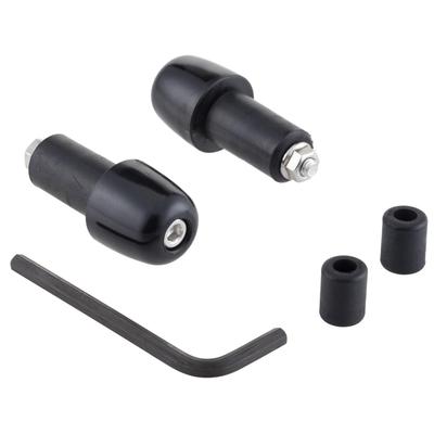 Kijima 204-1318 Motorcycle Parts Nylon Bar End Big Head D27.6 L26 General Purpose Black