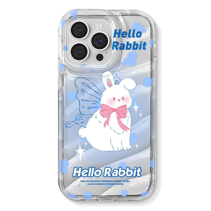 Mobile Phone Cases for iPhone 11 13 XR 15 Pro Max 12 14 Pro Max Case iPhone 16 7 Plus 8 Plus XS Max 6 15 Plus Laser Wave Pattern Anti-drop Waterproof