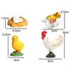 Chicken Growth Cycle Set,Teaching Aids Classroom,Learning,Early Education,Animals Figurine