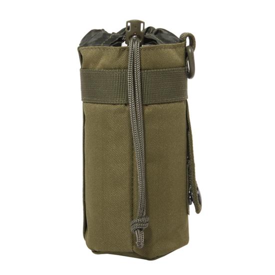 Outdoor Portable Tactical Military Hiking Water Bottle Kettle Bag Pouch Holder