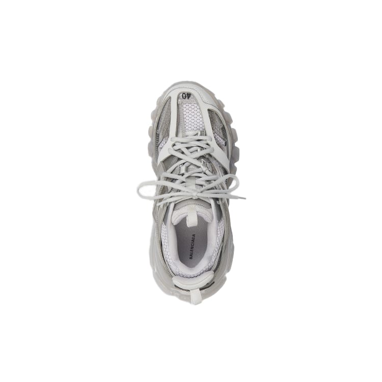 Balenciaga Track Clear Sole Daddy Shoes Grey/White 647742W3BM41200
