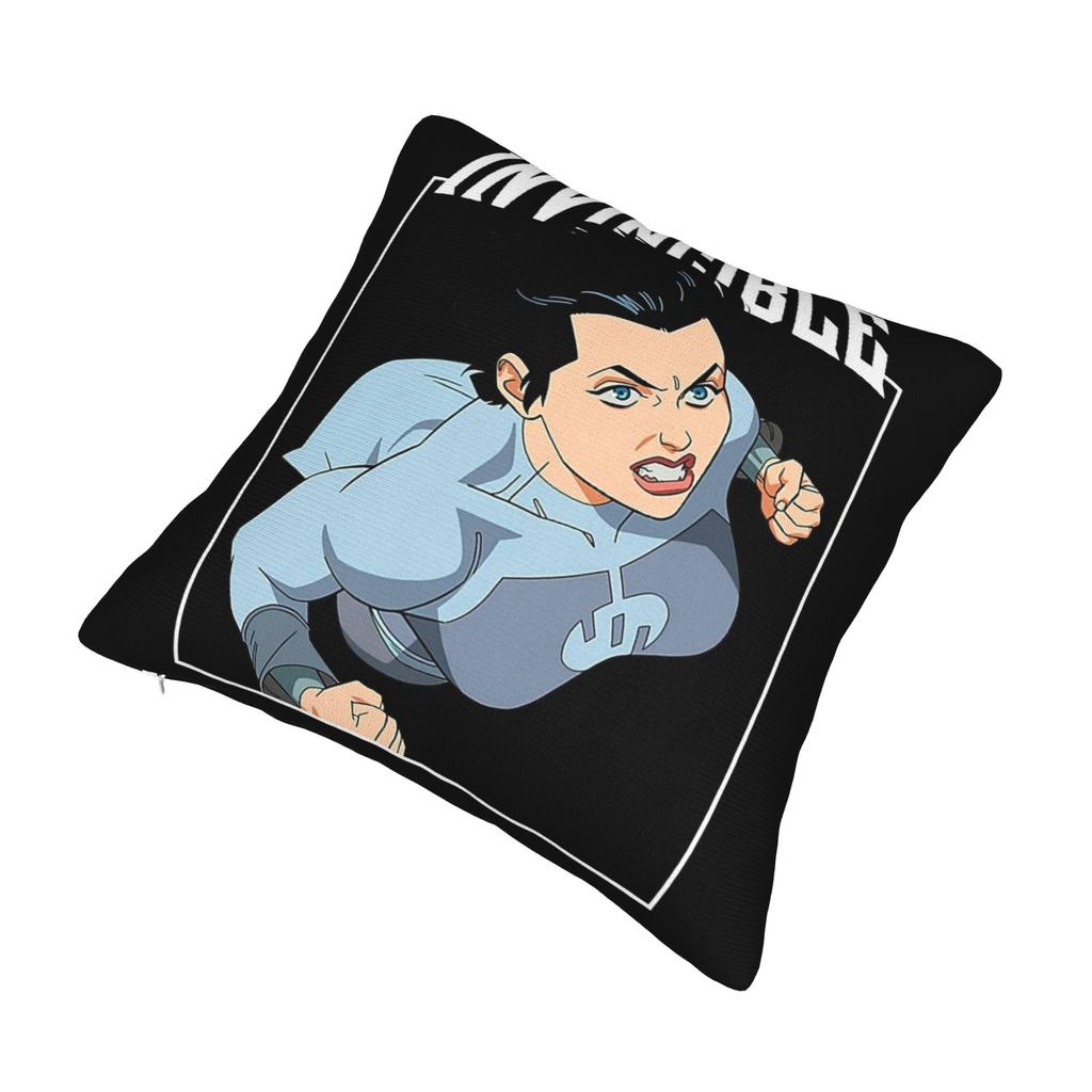 Invincible TV Show Character Retro Pillowcase Soft Polyester Cushion Cover Decorations Pillow Case Cover Home Square cm