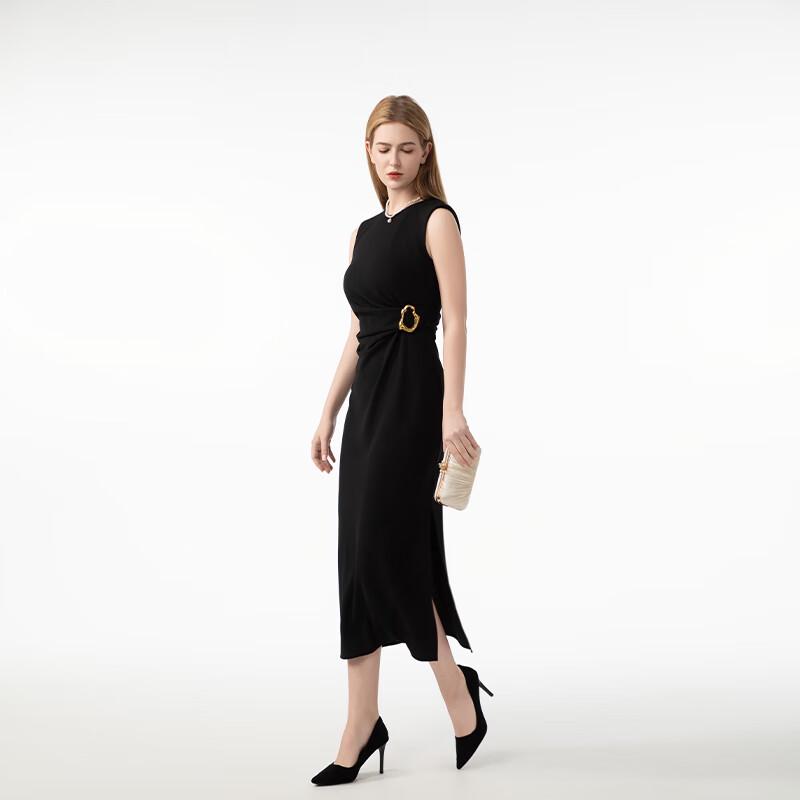 Elegant Hepburn Style A-Line Dress