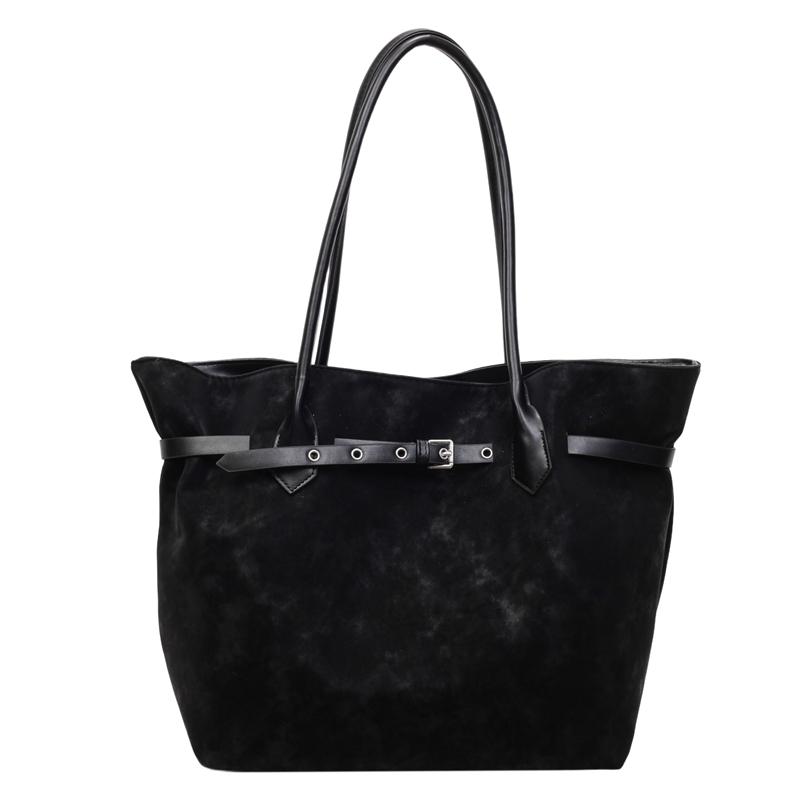 

Fashi Solid Hasp Large Capacity Faux Suede Tote Bags for Women 2026 High Quality Sweet Classic Sense of Luxury Shoulder Bags
